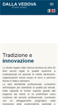 Mobile Screenshot of dallavedova.com